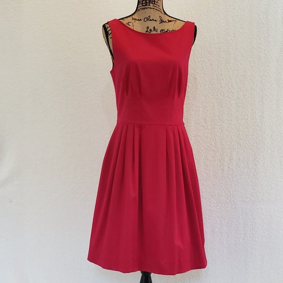 kate spade Dresses & Skirts - Kate Spade ♠ New York Pleated Fit & Flare Magenta Pink Dress